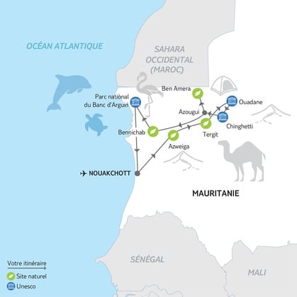 Itinéraire du circuit