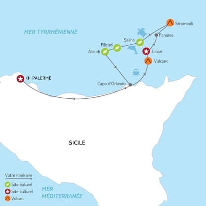 Itinéraire du circuit