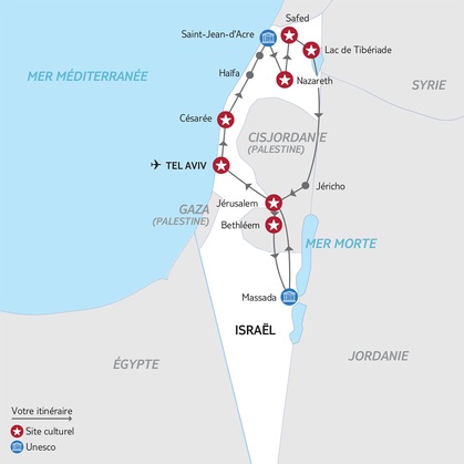 Itinéraire du circuit